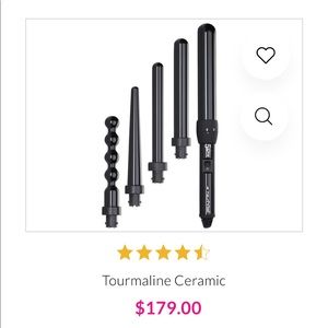 FREE SHIPPING curling wand with accessories